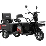 Электротрайк Crosser TR5 Tansit (трехколесный электроскутер) синий 800w, фото , изображение 3