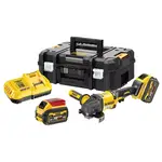 Шлифмашина угловая аккумуляторная бесщеточная DeWALT DCG418T2, фото , изображение 3