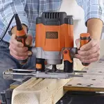 Фрезер сетевой BLACK+DECKER KW1200EKA, фото , изображение 5