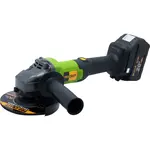 Шлифмашина аккумуляторная ProCraft PGA-20 20В Li-Ion 4.0Ач бесщёточная 125мм 2 скорости 0-3200/7500 об/мин плавный пуск стабилизация и регулировка оборотов с АКБ и ЗУ в комплекте, фото , изображение 2