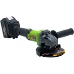 Шлифмашина аккумуляторная ProCraft PGA-20 20В Li-Ion 4.0Ач бесщёточная 125мм 2 скорости 0-3200/7500 об/мин плавный пуск стабилизация и регулировка оборотов с АКБ и ЗУ в комплекте, фото , изображение 4