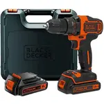 Дриль-шурупокрут BLACK+DECKER BDCDD186KB, image 