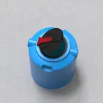 Ємність ВО 500 кришка з клапаном синя Вігер (79х79х125), image _ab__is.image_number.default