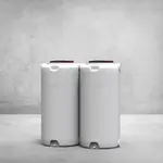 Емкость ВО 750 У, крышка с клапаном белая Вигер (79х79х170), фото , изображение 4