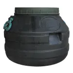 Бидон 35 л черный горловина 28 см ПБ, фото 