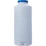 Ємність ВО 400 біла ПБ (61х61х152), image 