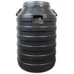 Бидон 80 л черный горловина 24 см ПБ, фото , изображение 2