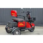 Электротрицикл трехколесный SOKMOTO X3 PRO 2025 1500W (Красный), фото , изображение 6