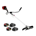 Триммер аккумуляторный GTM BC36/340BL с 2 АКБ и 2 ЗП, фото 