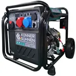 Генератор инверторный Könner&Söhnen KS 8100iE 1/3 ATSR, универсальный 1/3 (230/380 В), 8.5 кВт, фото 