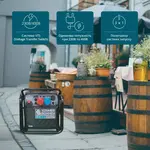 Генератор инверторный Könner&Söhnen KS 8100iE 1/3 ATSR, универсальный 1/3 (230/380 В), 8.5 кВт, фото , изображение 8