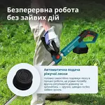 Триммер аккумуляторный Könner&Söhnen KS CST‑20V set с АКБ и ЗУ, фото , изображение 9