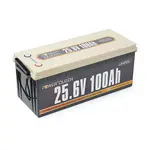 Акумулятор Power Queen BMS 100A 25.6V 100Ah, image 