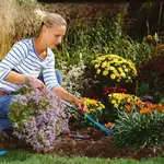 Ручка алюминиевая Gardena 78см для комбисистем, фото , изображение 3