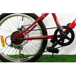 Велосипед Azimut Alpha FR/D (2018) / рама 10" (красный), фото , изображение 5