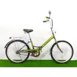 Велосипед Салют 2409 24"/ рама 17" сіро-зелений/червоно-чорний/біло-червоний, image 