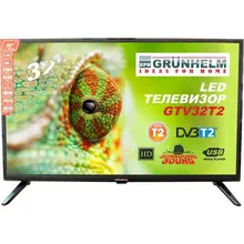 Телевізор GRUNHELM GTV32HD01T2 HD, image 