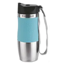 Термокружка GRUNHELM GTC202 (голубой), image 