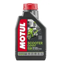 Масло Motul Scooter Expert 2T, 1л, фото 