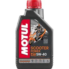 Масло Motul Scooter Power 4T 5W40, 1л, фото 