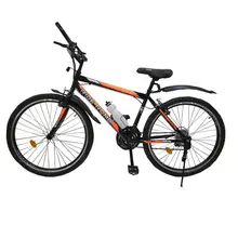 Велосипед SPARK RIDE ROMB V.21 26-ST-18-ZV-V (чорний з помаранчевим), image 