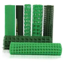 Сітка пластикова для огорожі Клевер 10*10, 1*20, зелена, image 