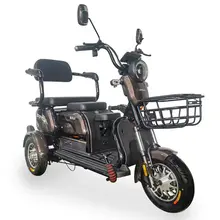 Електротрайк FADA BULLi (триколісний електроскутер) коричневий, image 