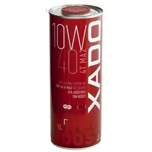 Олива XADO Atomic OIL 10W-40 4T MA2 RED BOOST 1л., image 