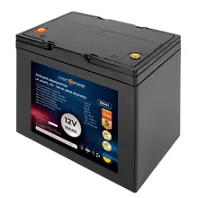 Акумулятор для ДБЖ LogicPower LiFePO4 12V-100 Ah BMS 80A/40A (LP19641), image 