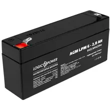 Акумулятор Logicpower AGM LPM-6-2.8 AH, image 