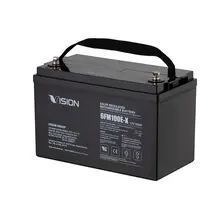 Акумуляторна батарея Vision FM, 12V, 100Ah, AGM, image 