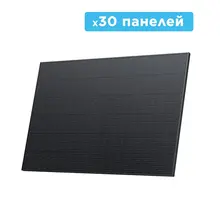Набір сонячних панелей EcoFlow 30*400 Solar Panel Стаціонарні, image 