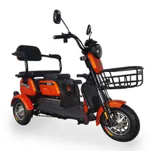 Електротрайк FADA BULLi (триколісний електроскутер) червоний, image 