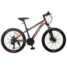 Велосипед Forte Fighter 24" / рама 12" (чорно-червоний), image 