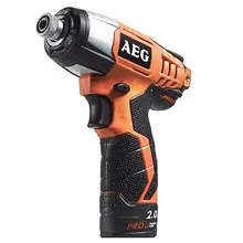 Аккумуляторный ударный гайковерт AEG BSS12CLI-202C, 12В, 2Ач, фото 