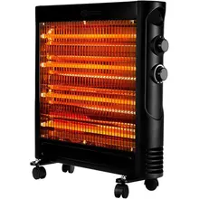 Обігрівач інфрачервоний Neo Tools, 1200Вт, кварцовий нагріваючий елемент, чорний, image 