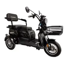 Електротрайк Crosser TR1 (триколісний електроскутер) фіолет 600w, image 