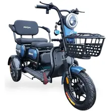 Электротрайк FADA OLDi (трехколесный электроскутер) Синий, фото 