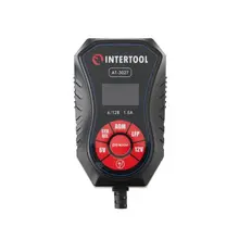 Зарядний пристрій INTERTOOL AT-3027 6/12 В, 1.5 А, 1.2-40 Агод, image 