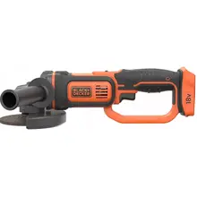 Шлифмашина угловая аккумуляторная бесщеточная BLACK+DECKER BCG720N, фото 