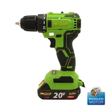 Шурупокрут акумуляторний ProCraft PA-18 LiBL з АКБ та ЗП, image 