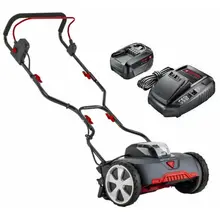 Газонокосилка аккумуляторная шпиндельная AL-KO 38.4 Li с АКБ и ЗУ, фото 