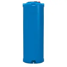 Емкость ВО 1000 У, крышка с клапаном синяя Вигер (79х79х234), фото 