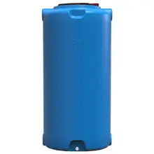 Емкость ВО 750 У, крышка с клапаном синяя Вигер (79х79х170), фото 
