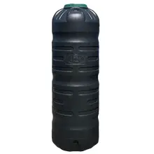 Емкость ВО 1000 У черная ПБ (78х78х226) выдувная, фото 