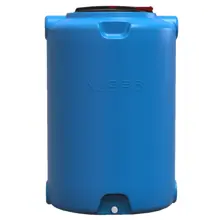 Емкость ВО 500 крышка с клапаном синяя Вигер (79х79х125), фото 