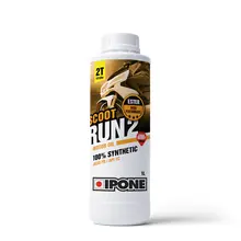 Моторне масло IPONE Scoot Run 2 аромат полуниці 1л, image 