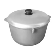 Казан туристический ПРОЛИС К-008 с крышкой и дужкой 8 л, image 