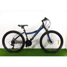 Велосипед Azimut Navigator GFRD (2019) / рама 13" (чорно-синій/біло-червоний), image 