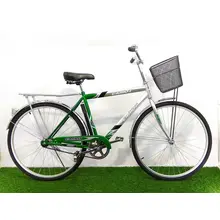 Велосипед Салют Man 28"/ рама 20" сіро-зелений, image 